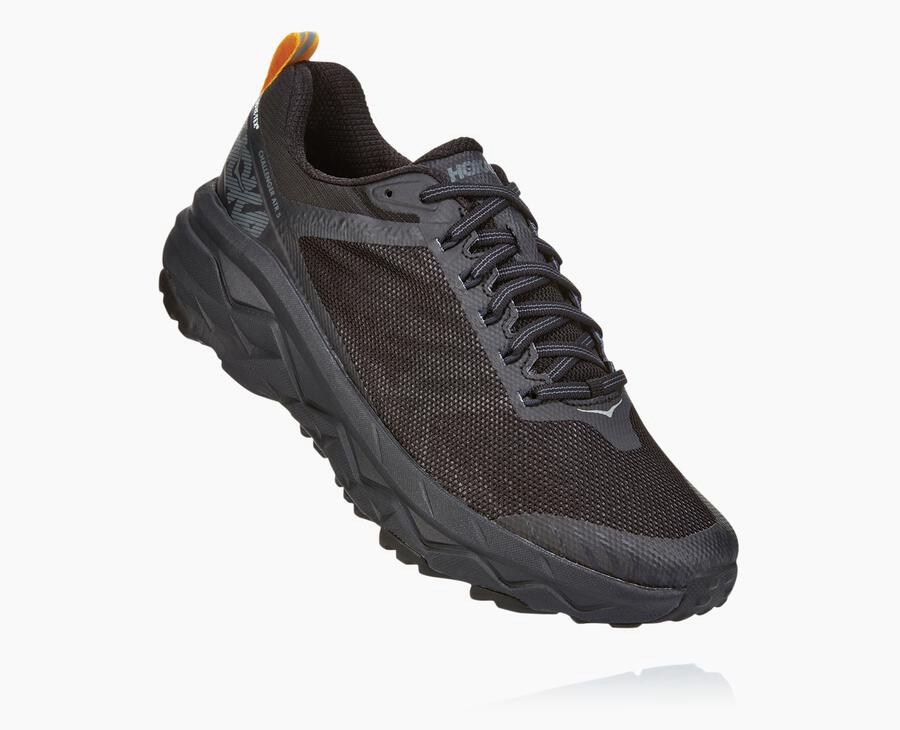 Hoka One One Challenger Atr 5 Gore-Tex - Men Trail Shoes - Black,Australia OLF-910536